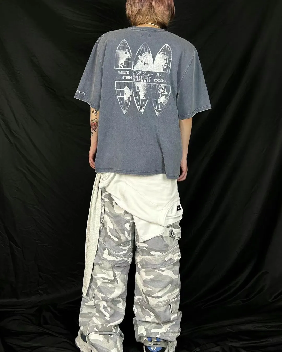 PANQ 2024SS |RELATIVITY| THE BACK OF THE MOON 丨T-SHIRT