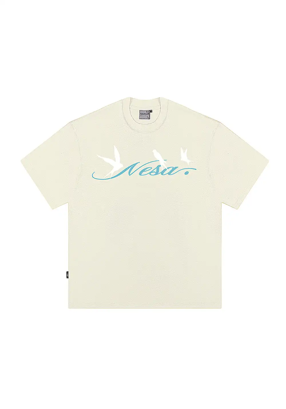 Printed Swallow Short Sleeve T-Shirt
