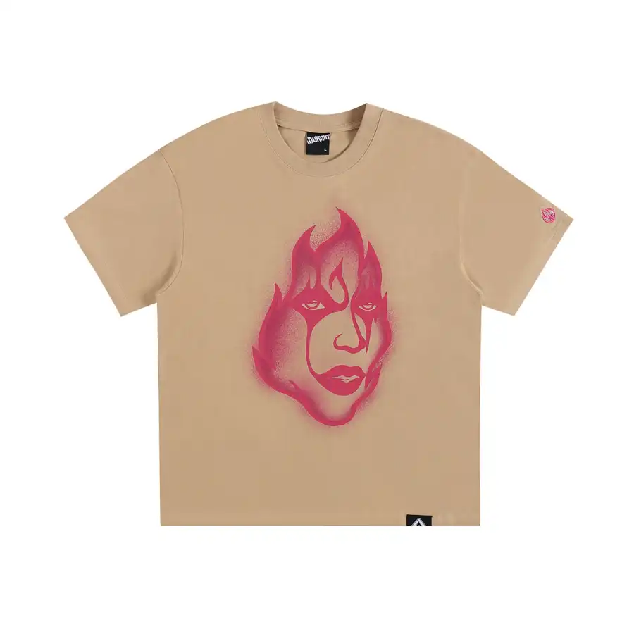 BURNIN FIRE HEART WOMEN'S SHORT SLEEVE T-SHIRT - 3