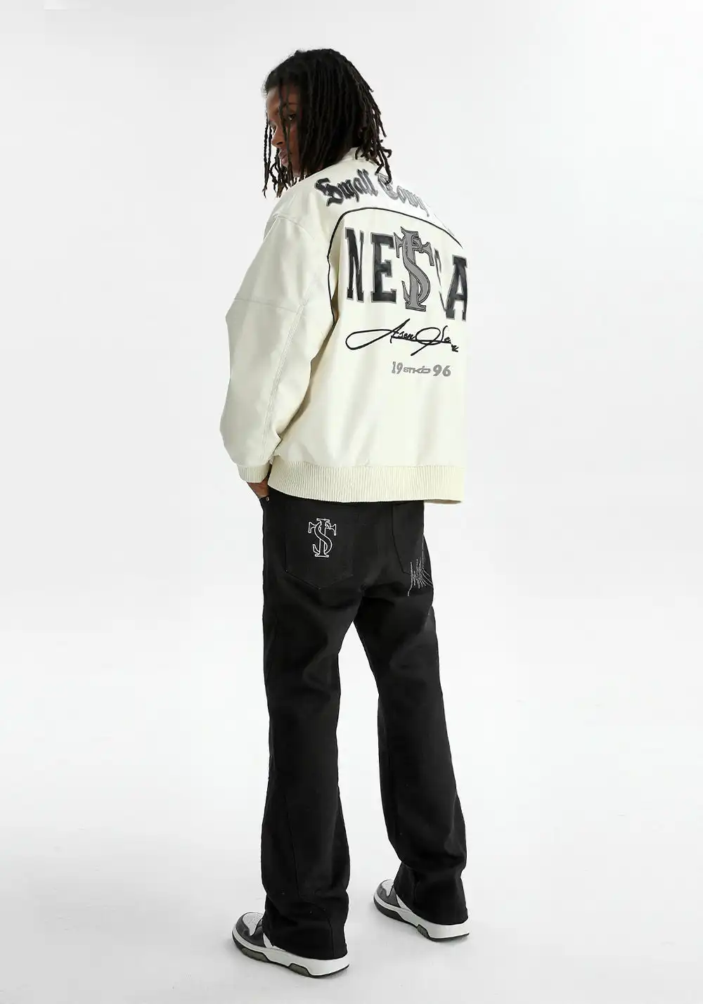 Hip Hop Hipster Bold Line Jeans