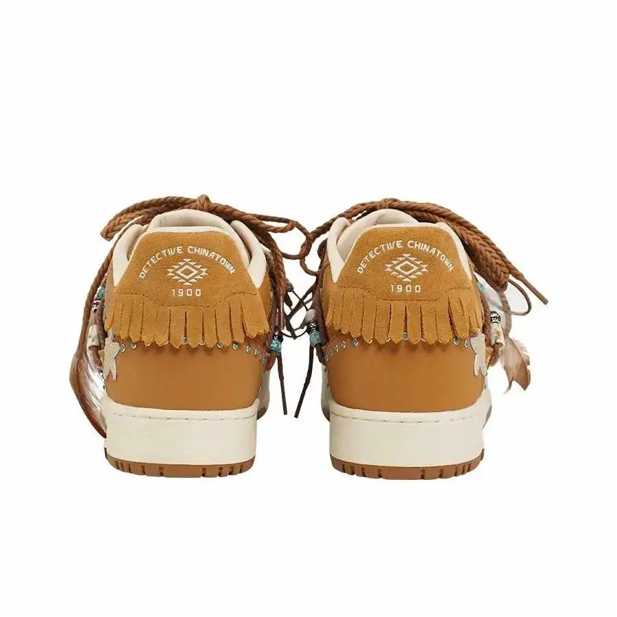 KAALIXTO丨Star Board Shoes-DETECTIVE CHINATOWN 1900 collaboration edition-Ginger