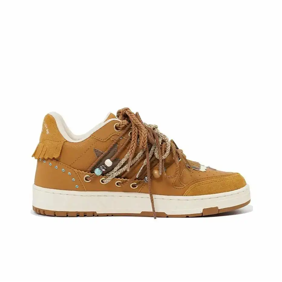 KAALIXTO丨Star Board Shoes-DETECTIVE CHINATOWN 1900 collaboration edition-Ginger