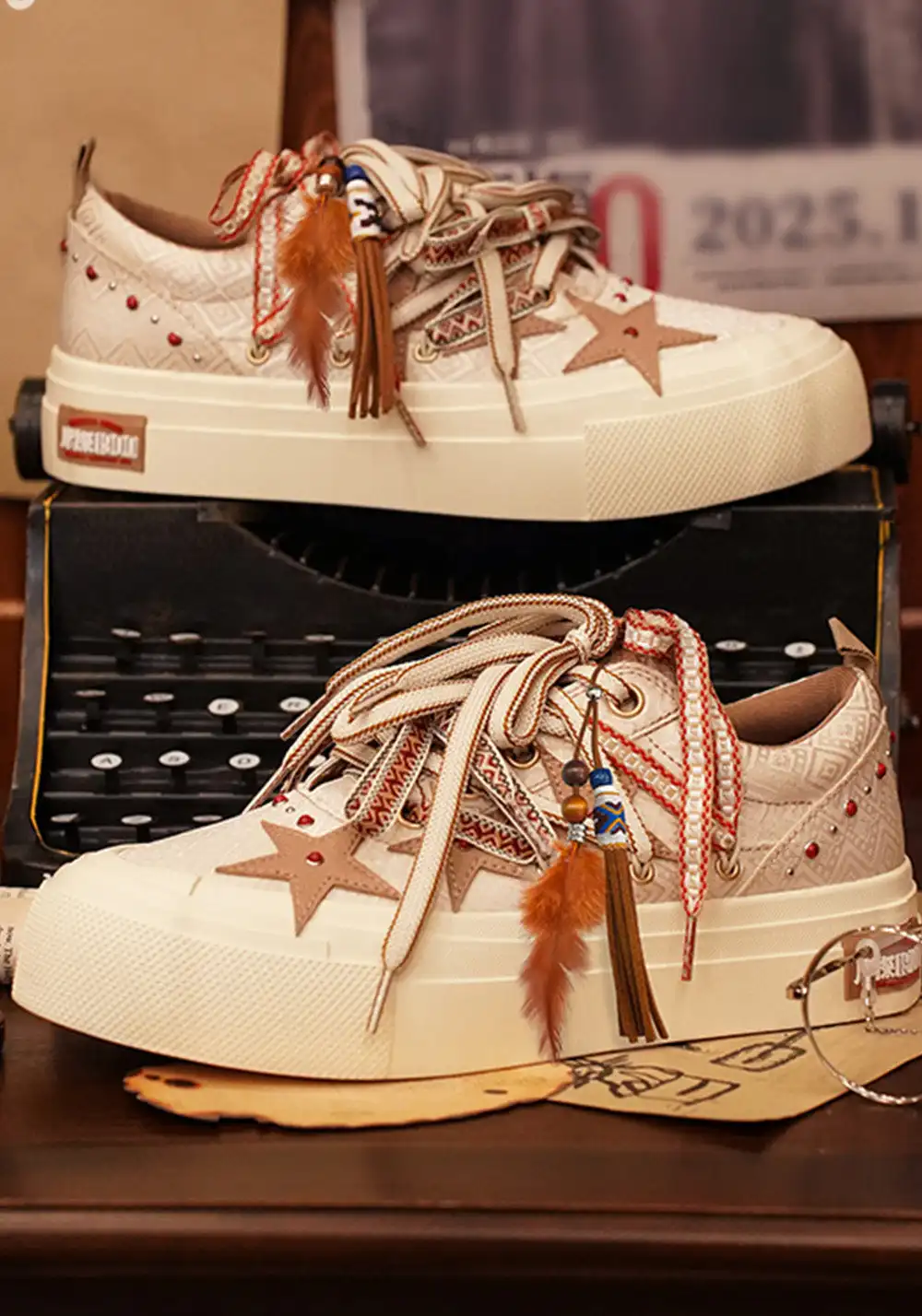 KAALIXTO丨Star Canvas Shoes-DETECTIVE CHINATOWN 1900 collaboration edition
