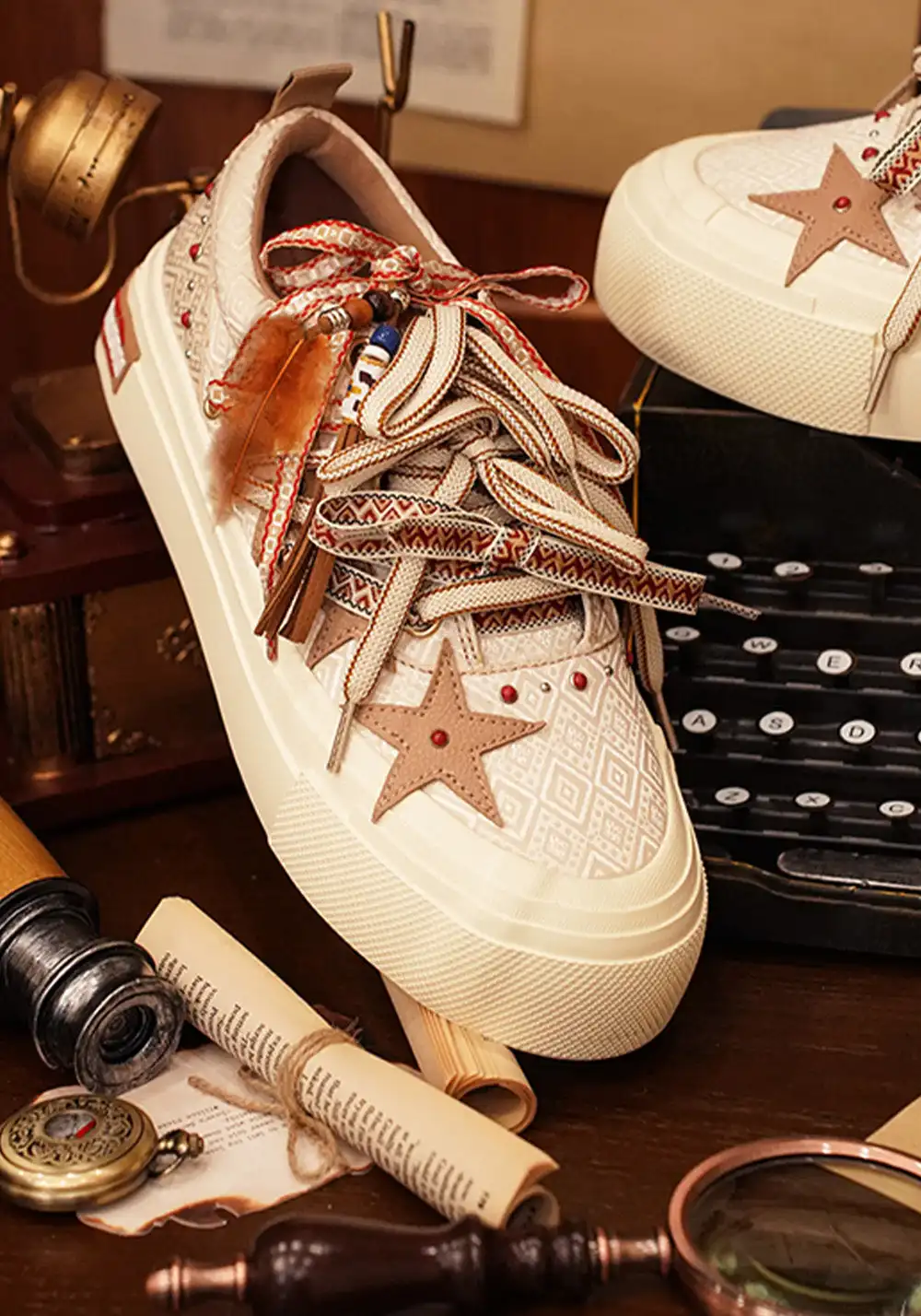 KAALIXTO丨Star Canvas Shoes-DETECTIVE CHINATOWN 1900 collaboration edition