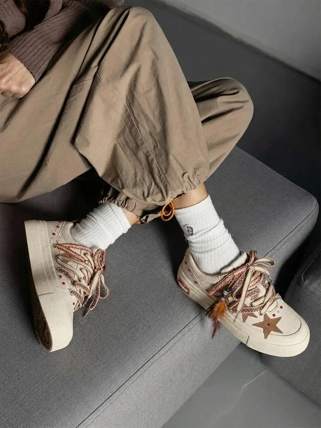 KAALIXTO丨Star Canvas Shoes-DETECTIVE CHINATOWN 1900 collaboration edition