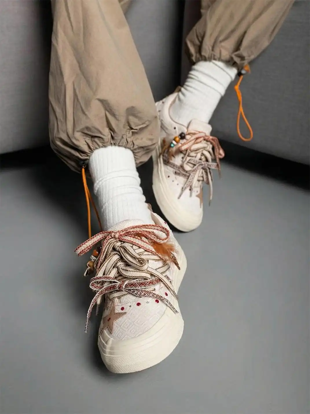 KAALIXTO丨Star Canvas Shoes-DETECTIVE CHINATOWN 1900 collaboration edition