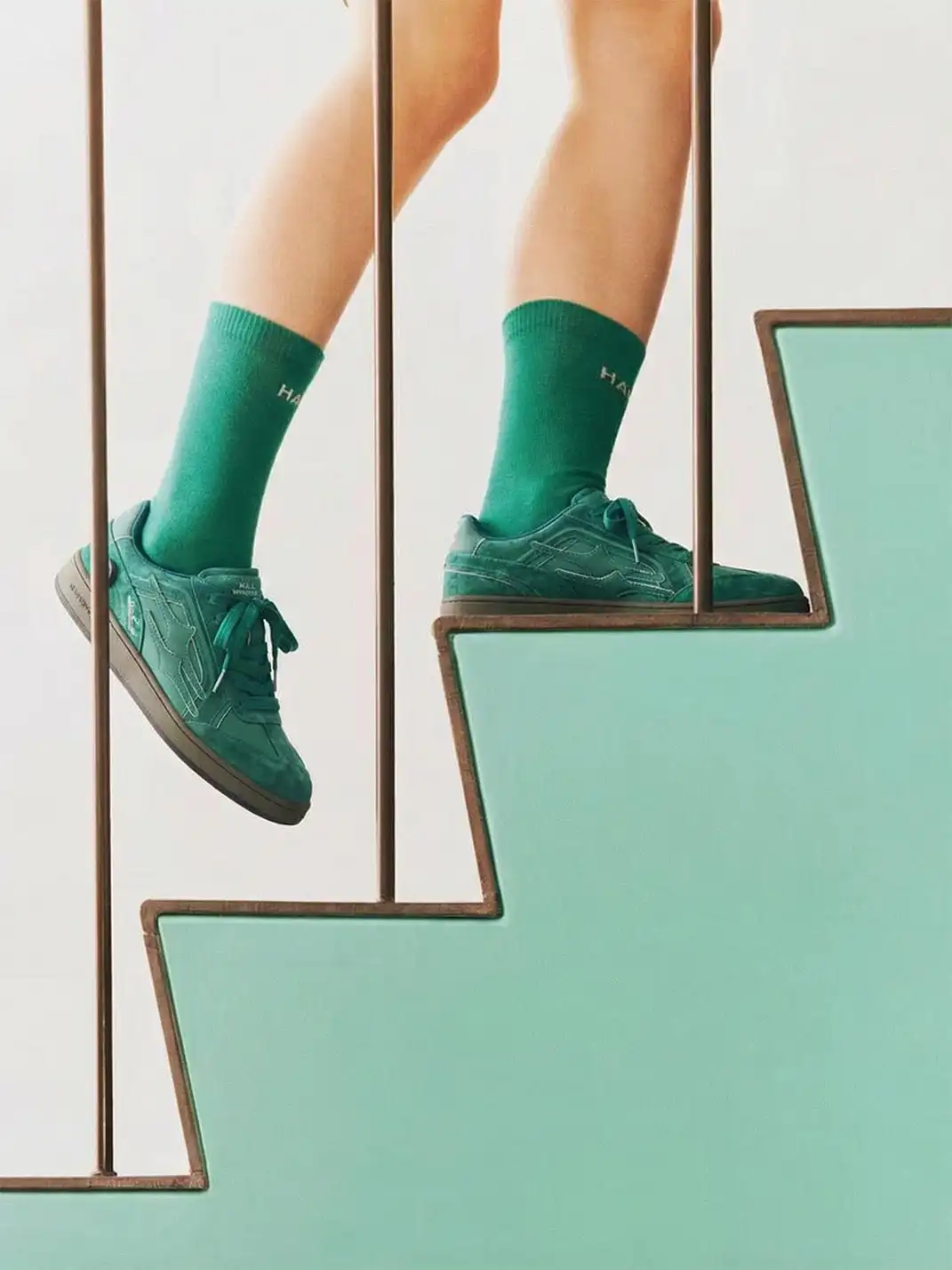 KILLWINNER丨Retro Training Sneaker-Emerald Green