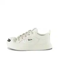 OUDER丨Open Smile Canvas Shoes-White