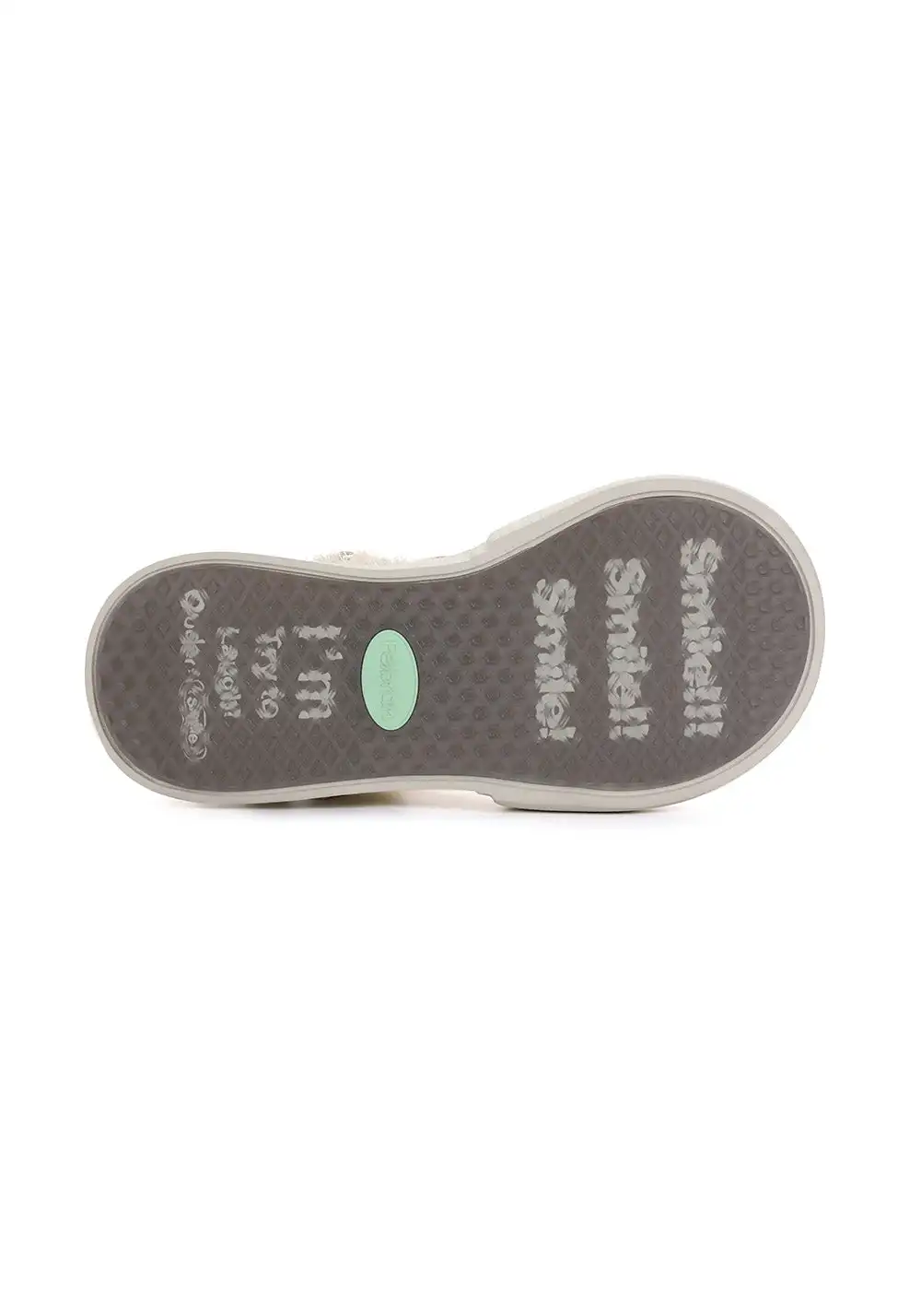 OUDER丨Smile Phantom Canvas Mary Jane Shoes-White