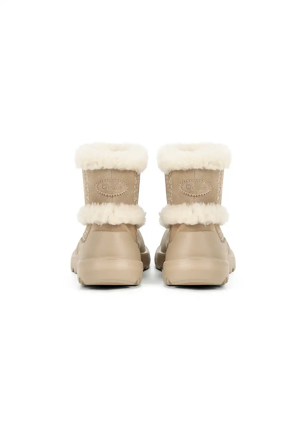 OUDER丨FoldPlush High Waterproof Snow Boots-Brown