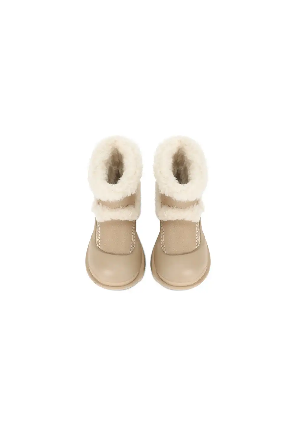 OUDER丨FoldPlush High Waterproof Snow Boots-Brown