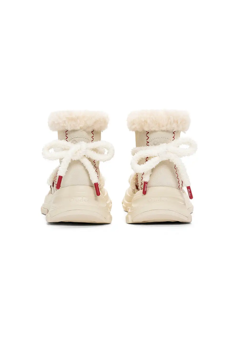 OUDER丨Christmas Lace-Up Waterproof Snow Boots