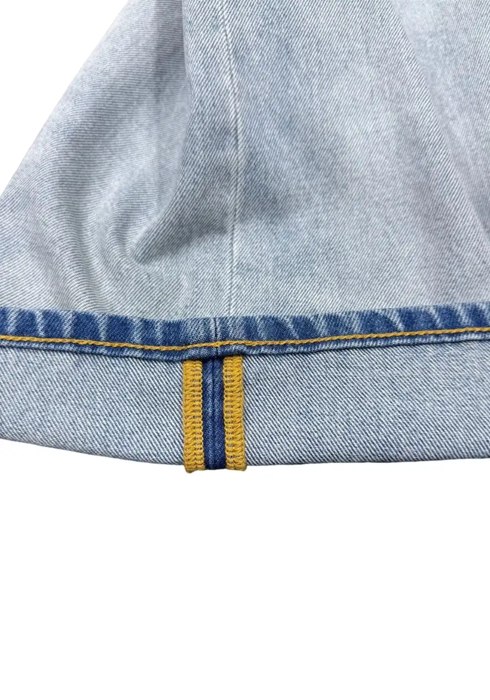 The Butchers Riot-Turq-Wash A-Line Pants