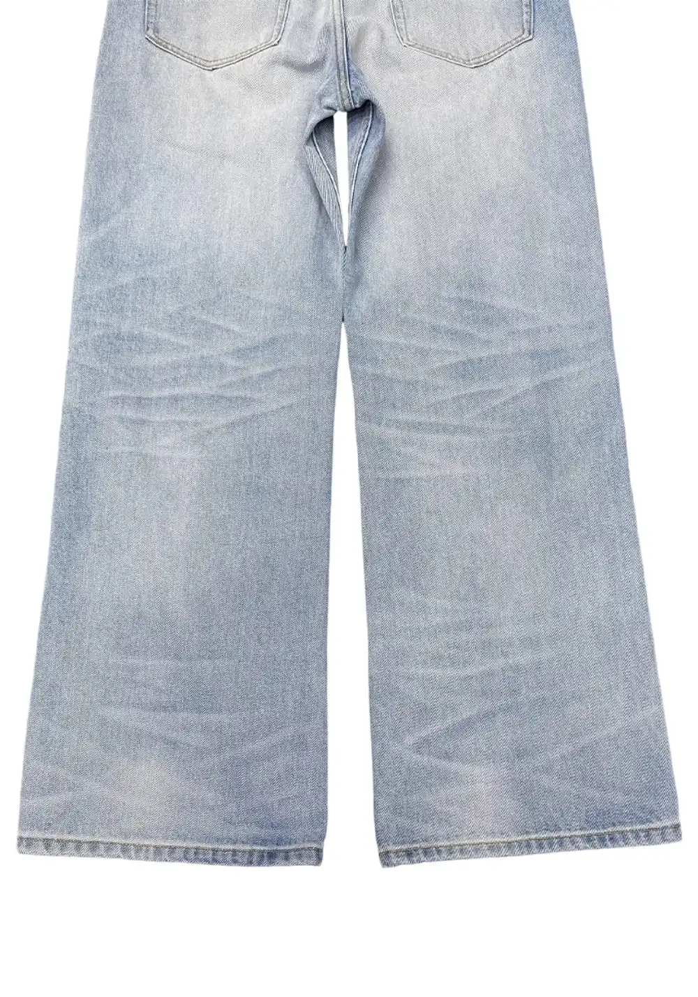 The Butchers Riot-Turq-Wash A-Line Pants