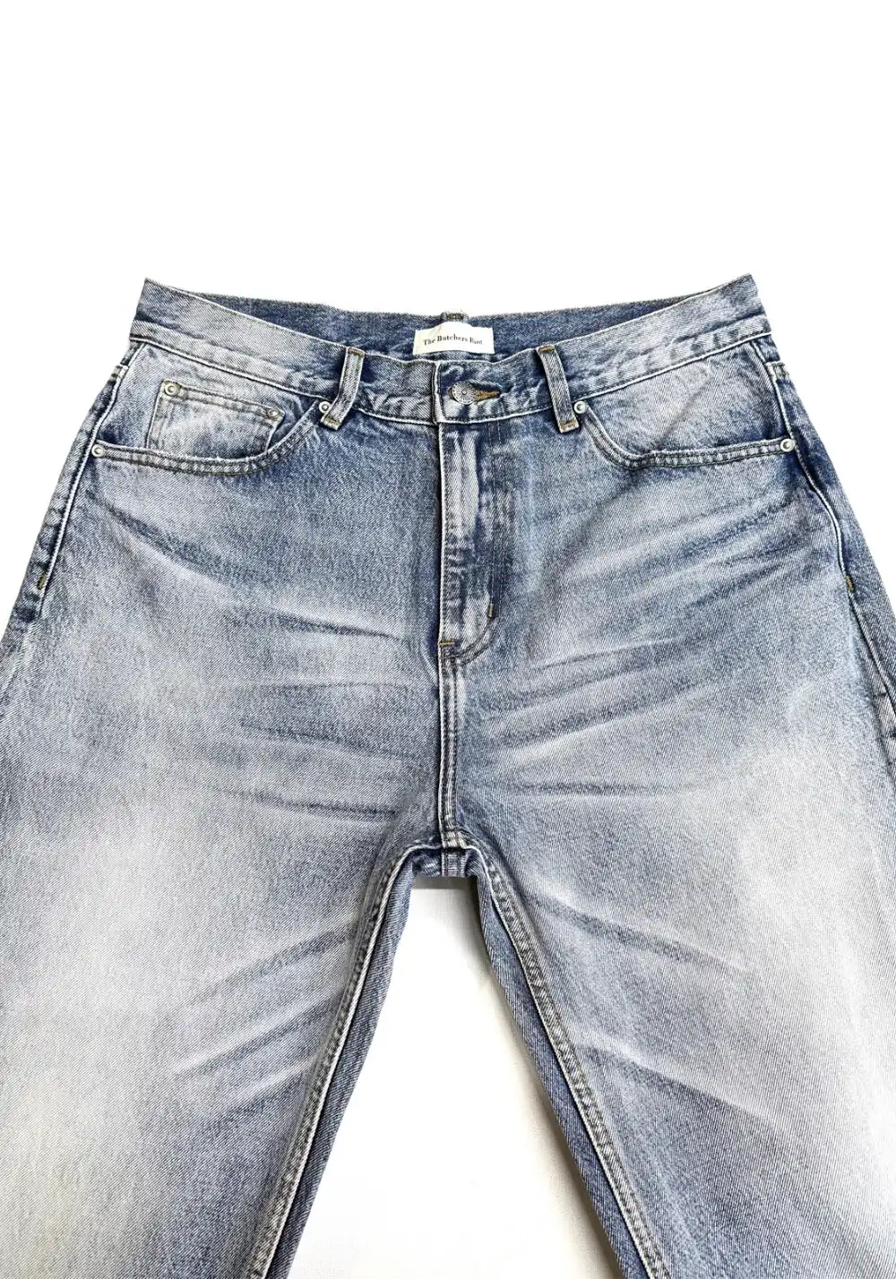 The Butchers Riot- "Cyan Snow" A-Line Jeans