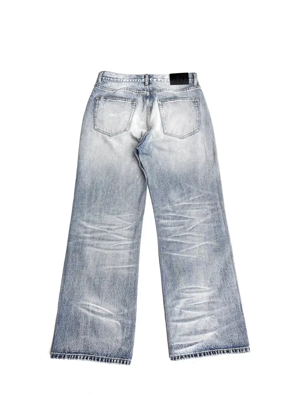 The Butchers Riot- "Cyan Snow" A-Line Jeans