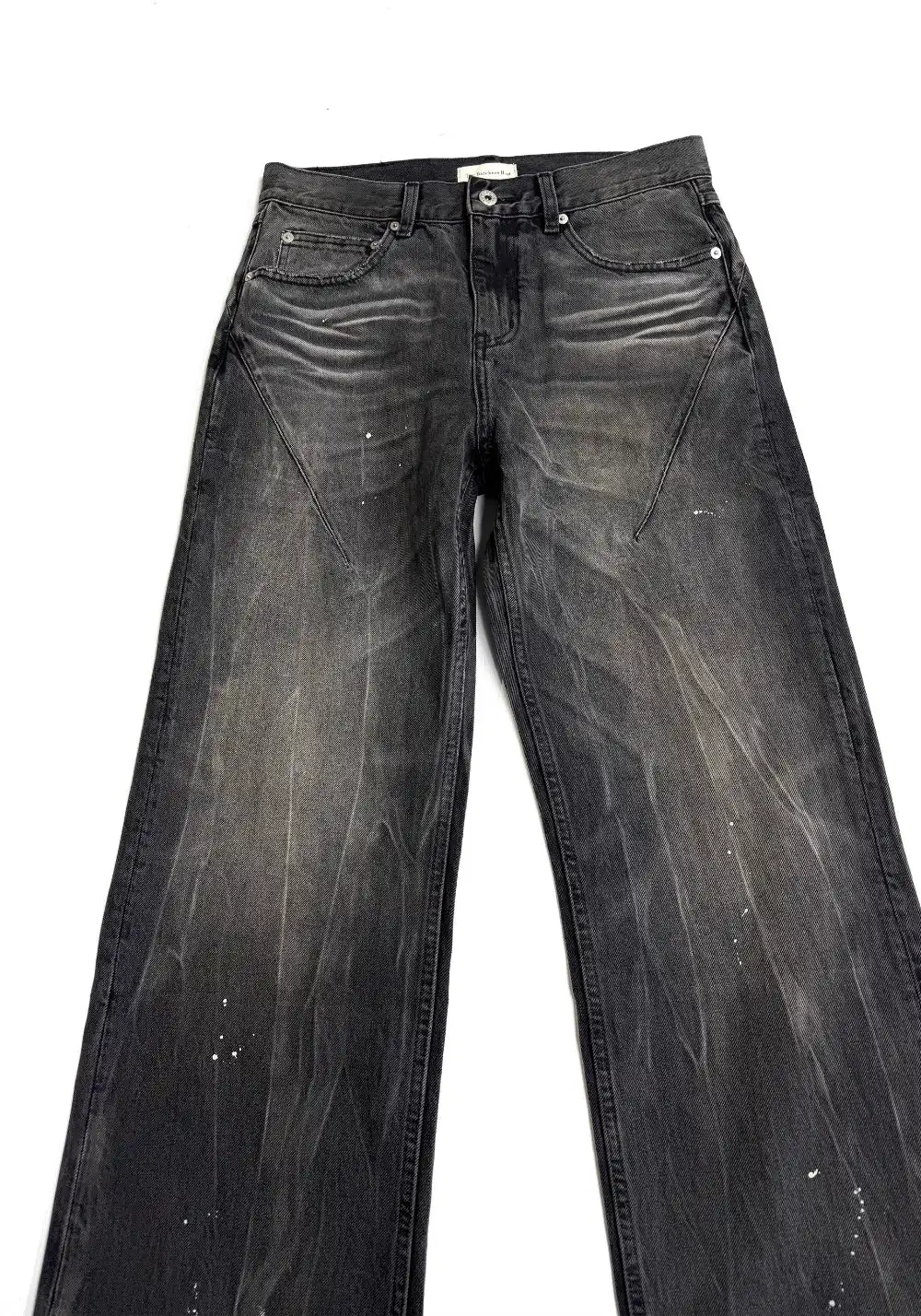 The Butchers Riot-1st Anniv. Silver King Jeans - Mud Wash & Laser Rivets