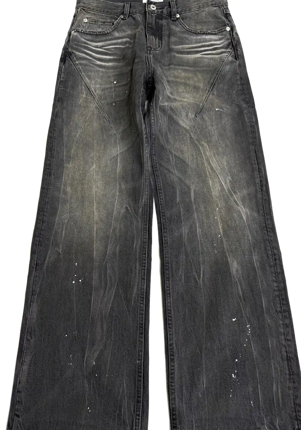 The Butchers Riot-1st Anniv. Silver King Jeans - Mud Wash & Laser Rivets
