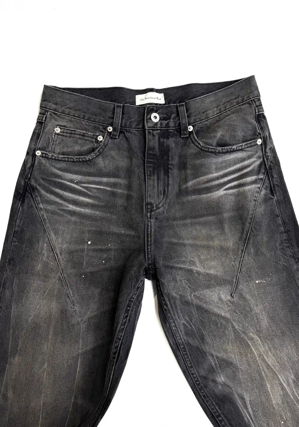 The Butchers Riot-1st Anniv. Silver King Jeans - Mud Wash & Laser Rivets