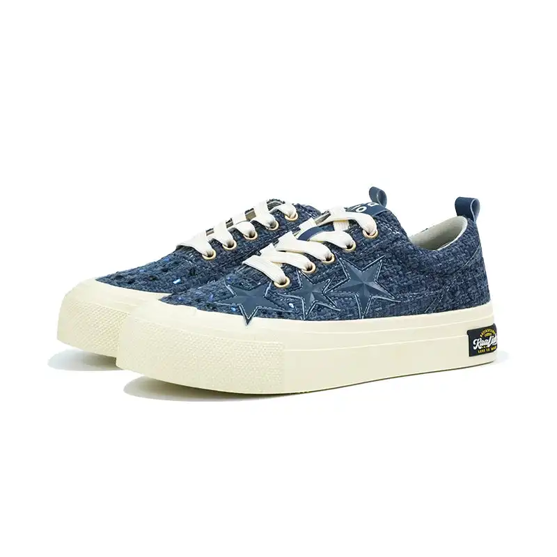 KAALIXTO丨Casual  Canvas Shoes-Blue
