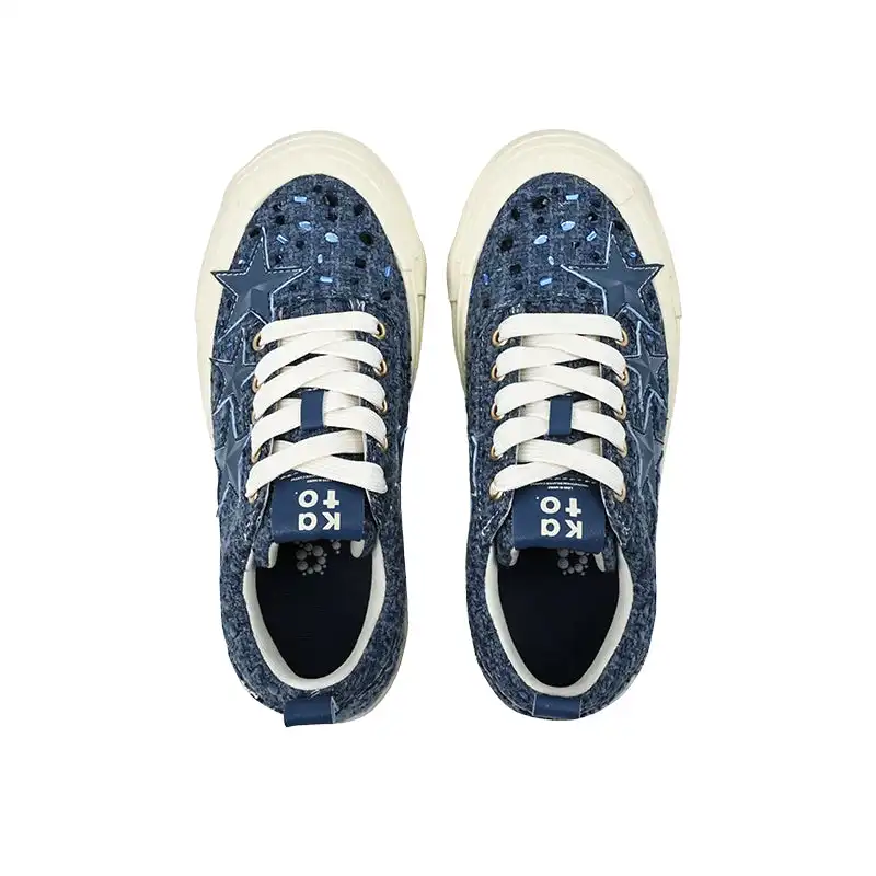 KAALIXTO丨Casual  Canvas Shoes-Blue
