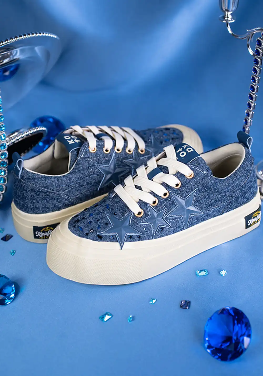 KAALIXTO丨Casual  Canvas Shoes-Blue