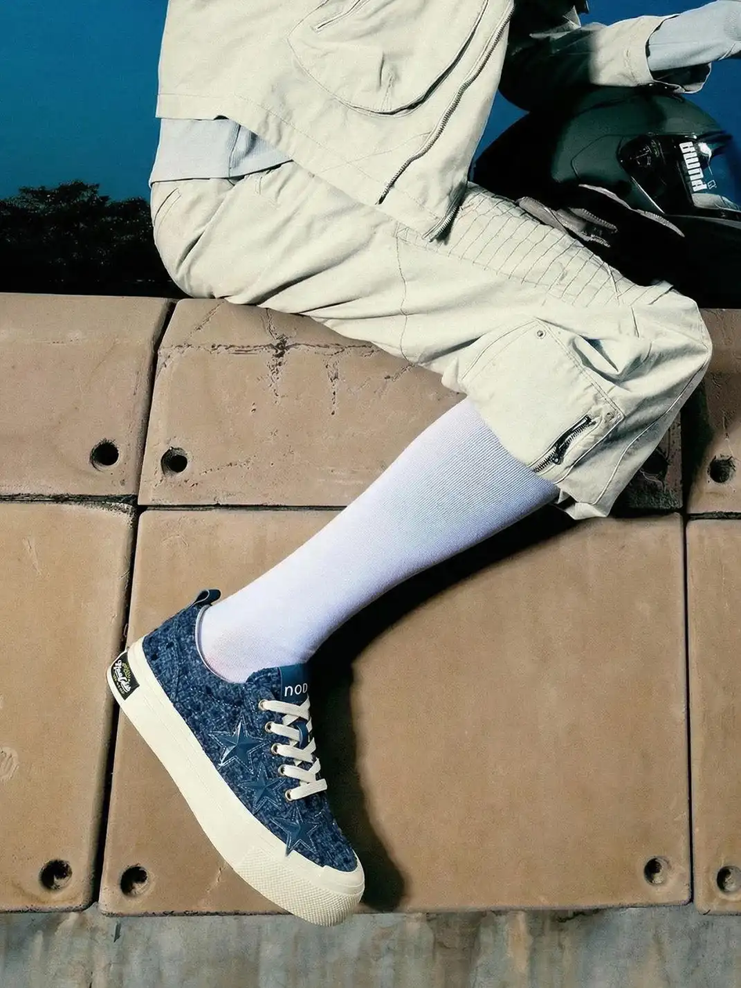 KAALIXTO丨Casual  Canvas Shoes-Blue