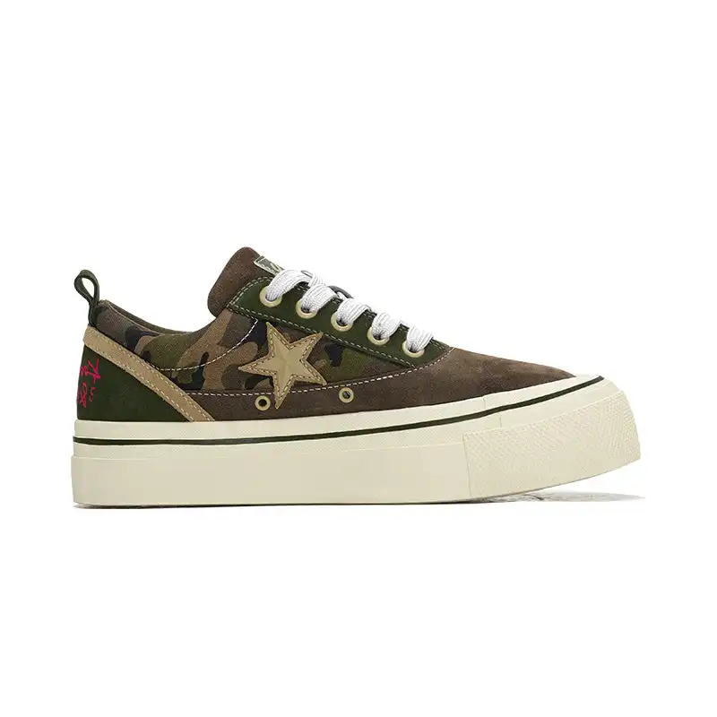 KAALIXTO丨Casual Canvas Shoes-Camouflage