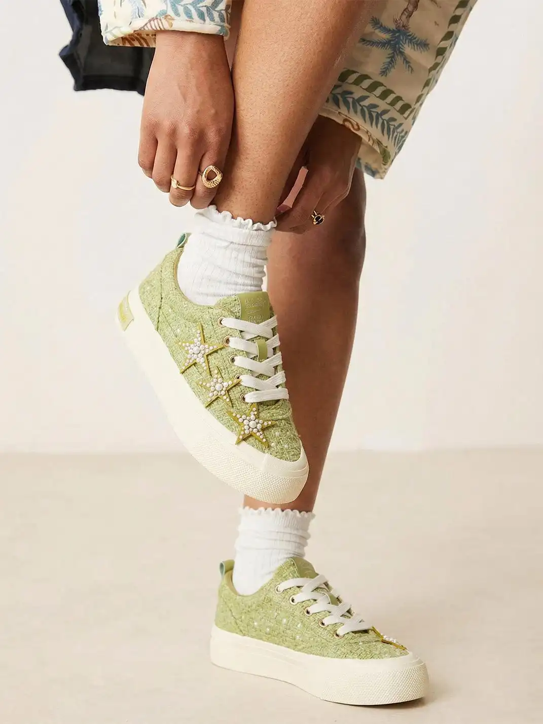 KAALIXTO丨Casual Canvas Shoes-Green