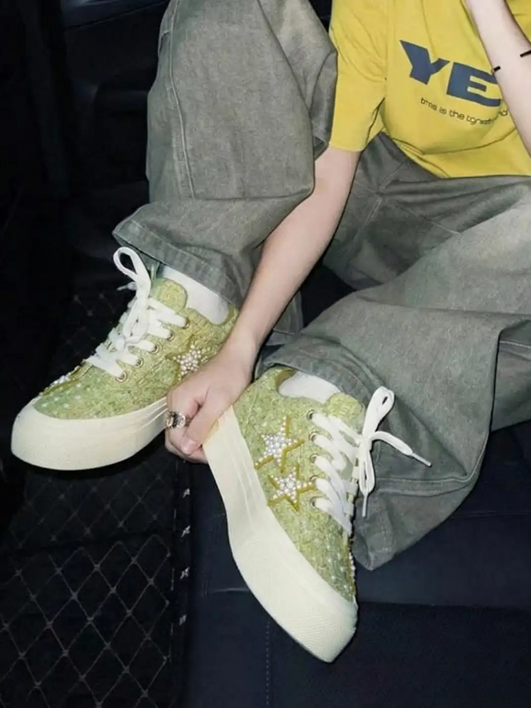 KAALIXTO丨Casual Canvas Shoes-Green