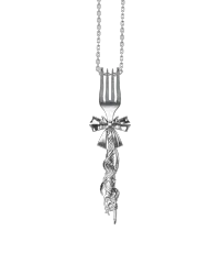 TORNADOSONG丨Fork Necklace-Bow