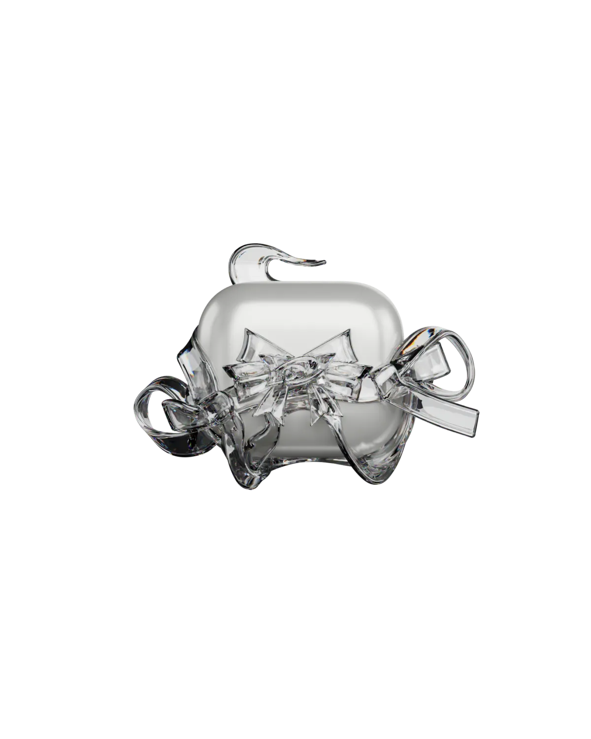 TORNADOSONG丨AirPods Phone Magnetic Case -Bow