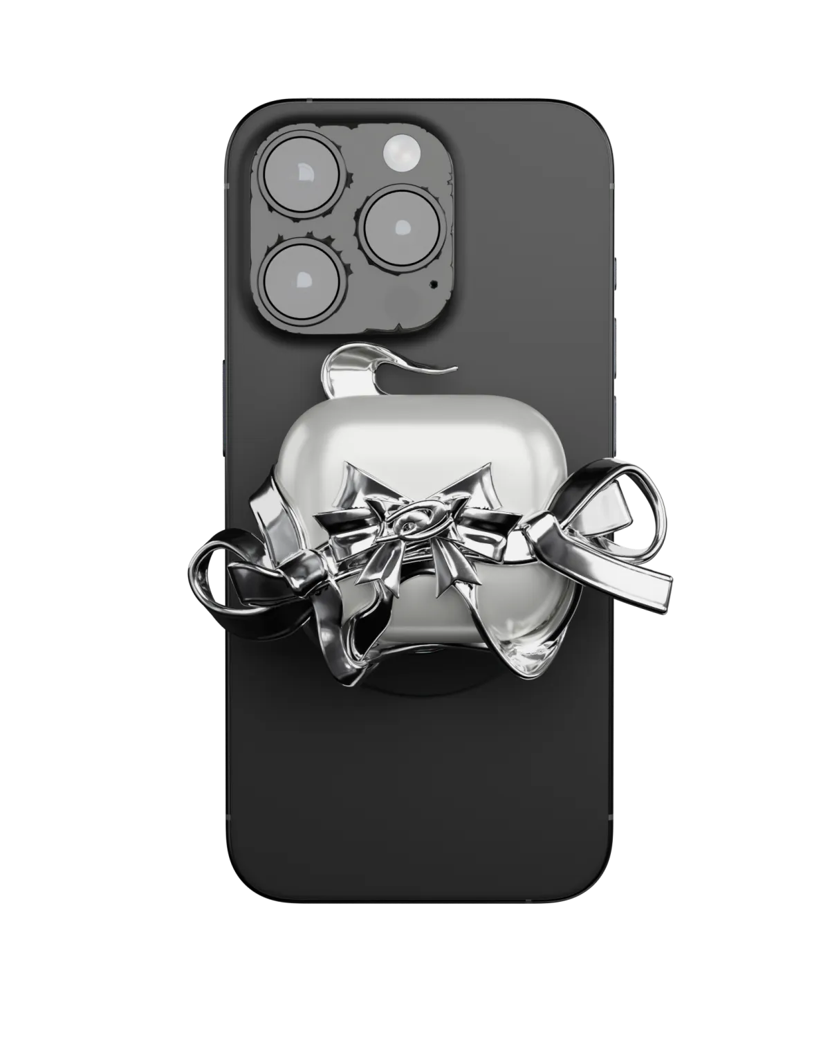 TORNADOSONG丨AirPods Phone Magnetic Case -Bow