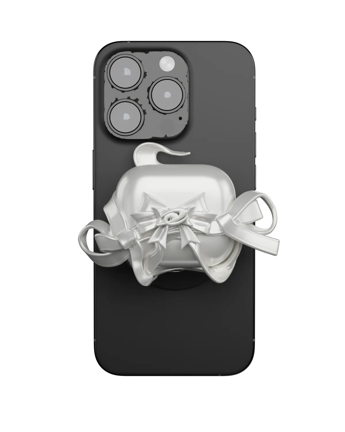 TORNADOSONG丨AirPods Phone Magnetic Case -Bow
