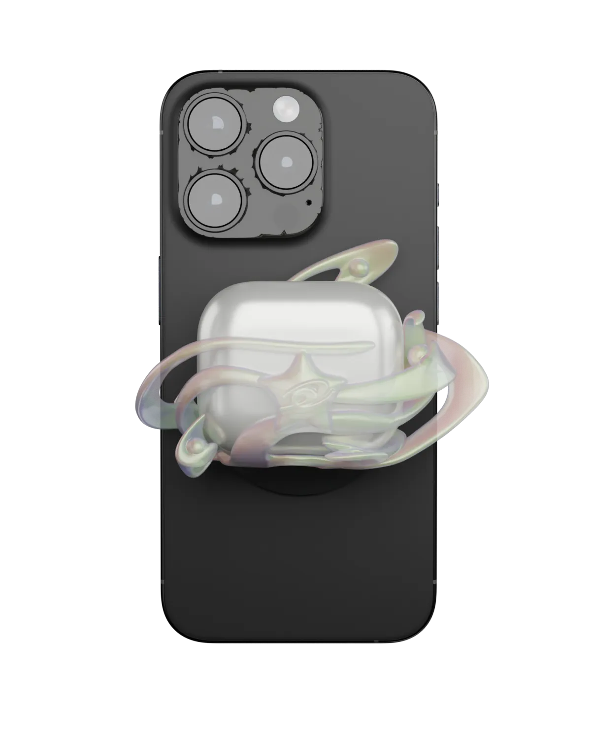 TORNADOSONG丨AirPods Phone Magnetic Case - Star
