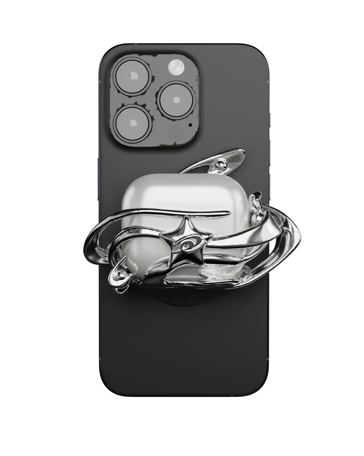 TORNADOSONG丨AirPods Phone Magnetic Case - Star