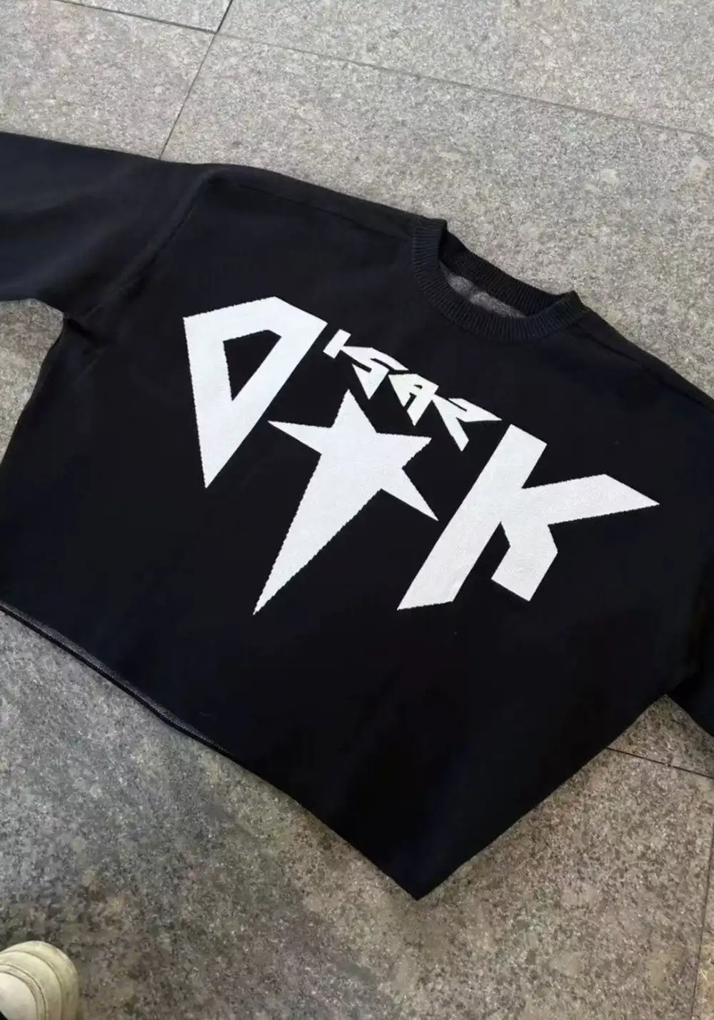 Disark│Jacquard Knit Sweatshirt