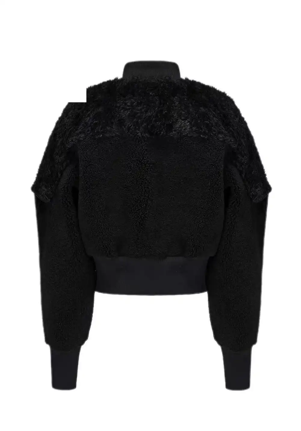 Disark│Wool-Blend Denim Coated Patchwork Jacket