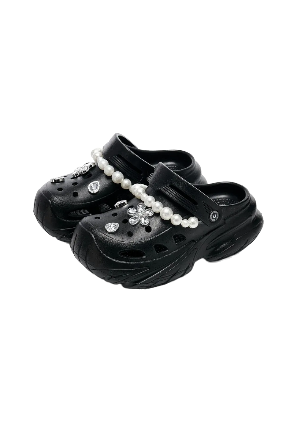 C.BANNER丨Pearl Rhinestone Crocs