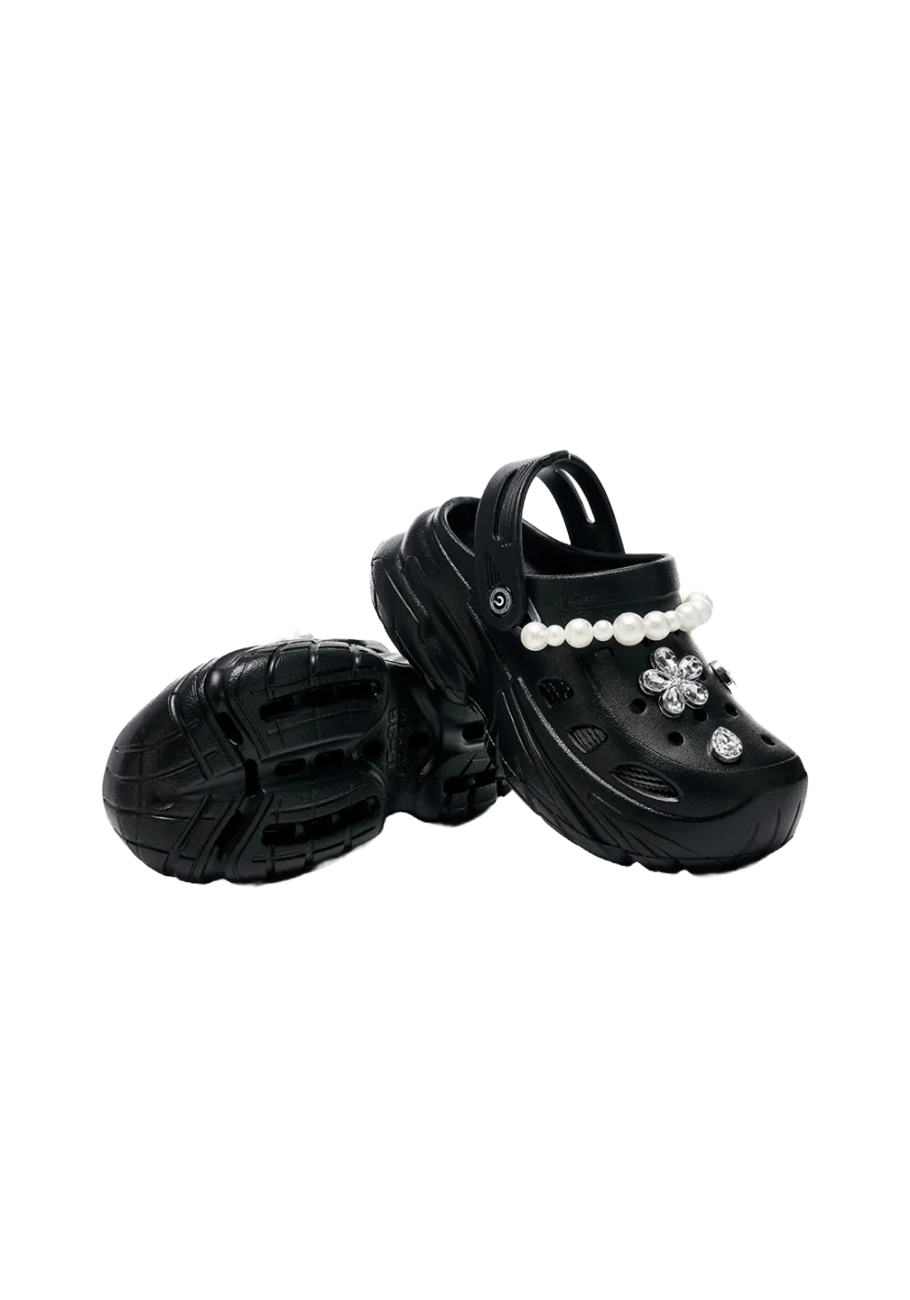C.BANNER丨Pearl Rhinestone Crocs