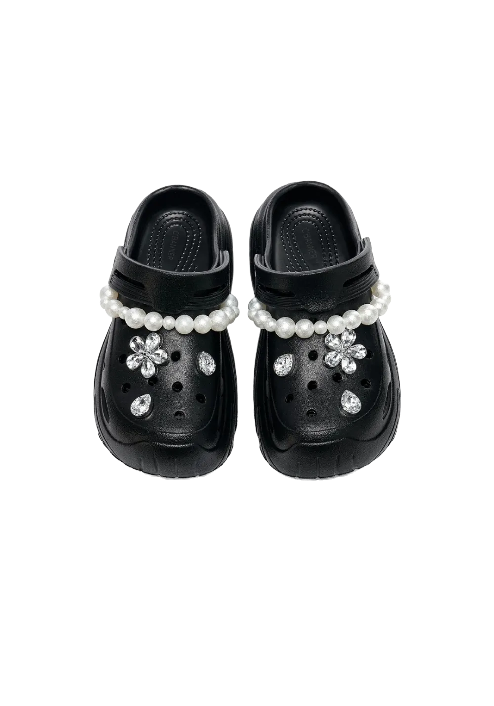 C.BANNER丨Pearl Rhinestone Crocs