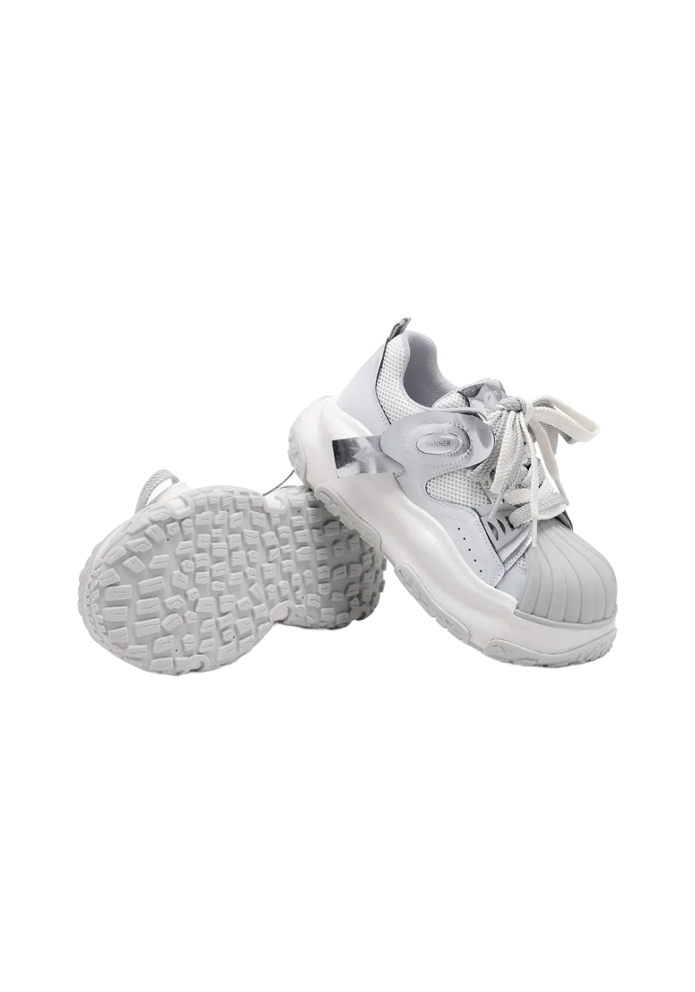 C.BANNER丨Women's Chunky Mesh Sneakers – Lightweight & Casual