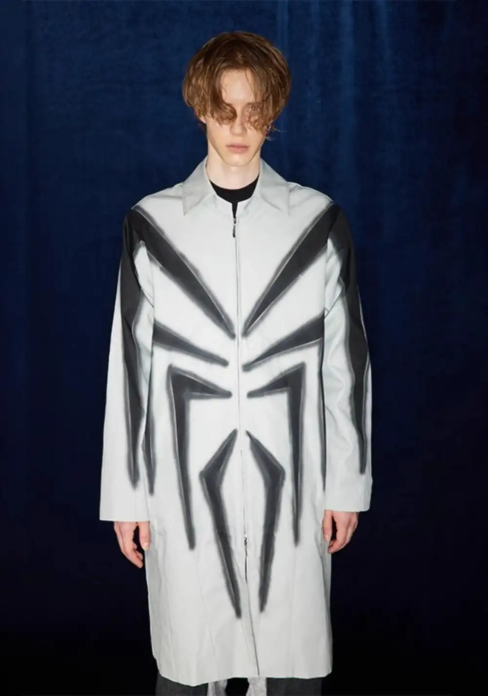 DND4DES丨Spider Print Trench Coat