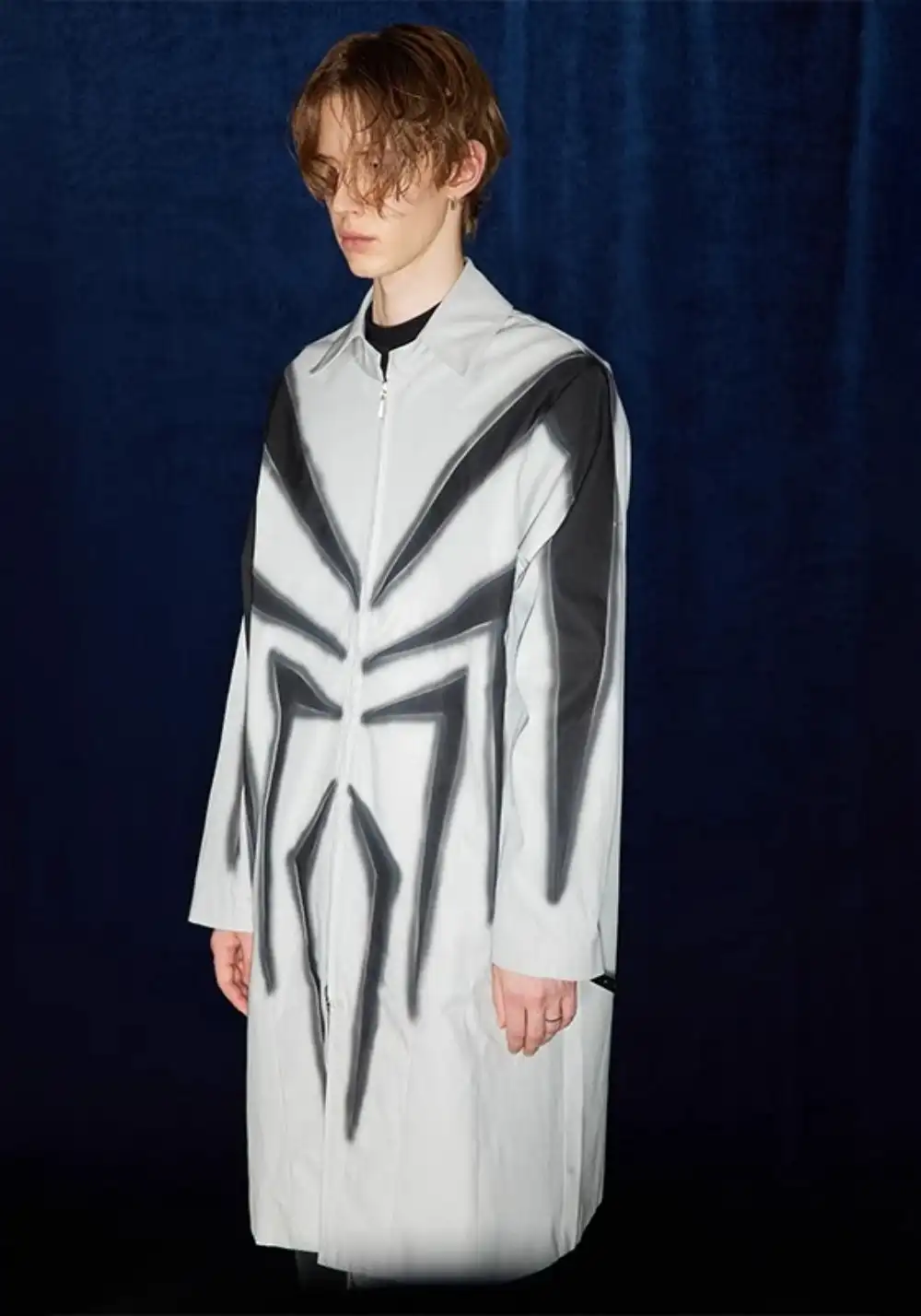 DND4DES丨Spider Print Trench Coat