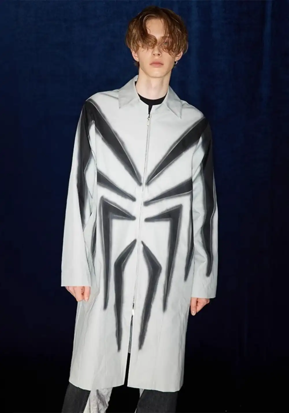 DND4DES丨Spider Print Trench Coat