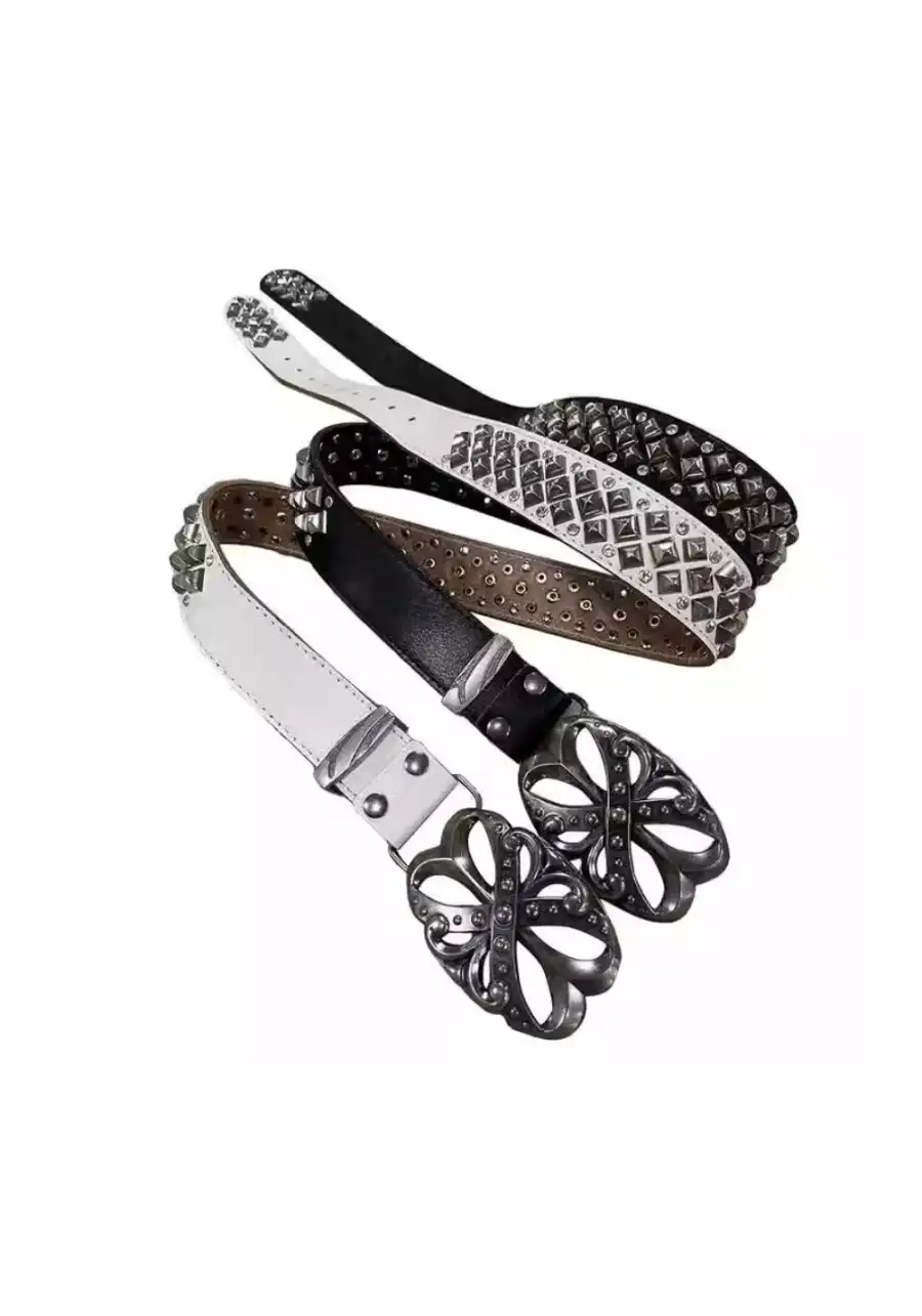 DND4DES丨Rhinestone Buckle Belt - 3
