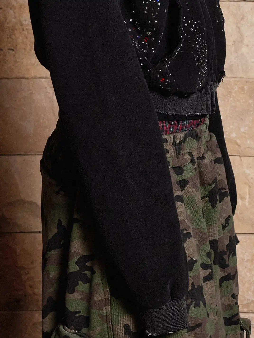 DND4DES丨Colorful Rhinestone Hoodie