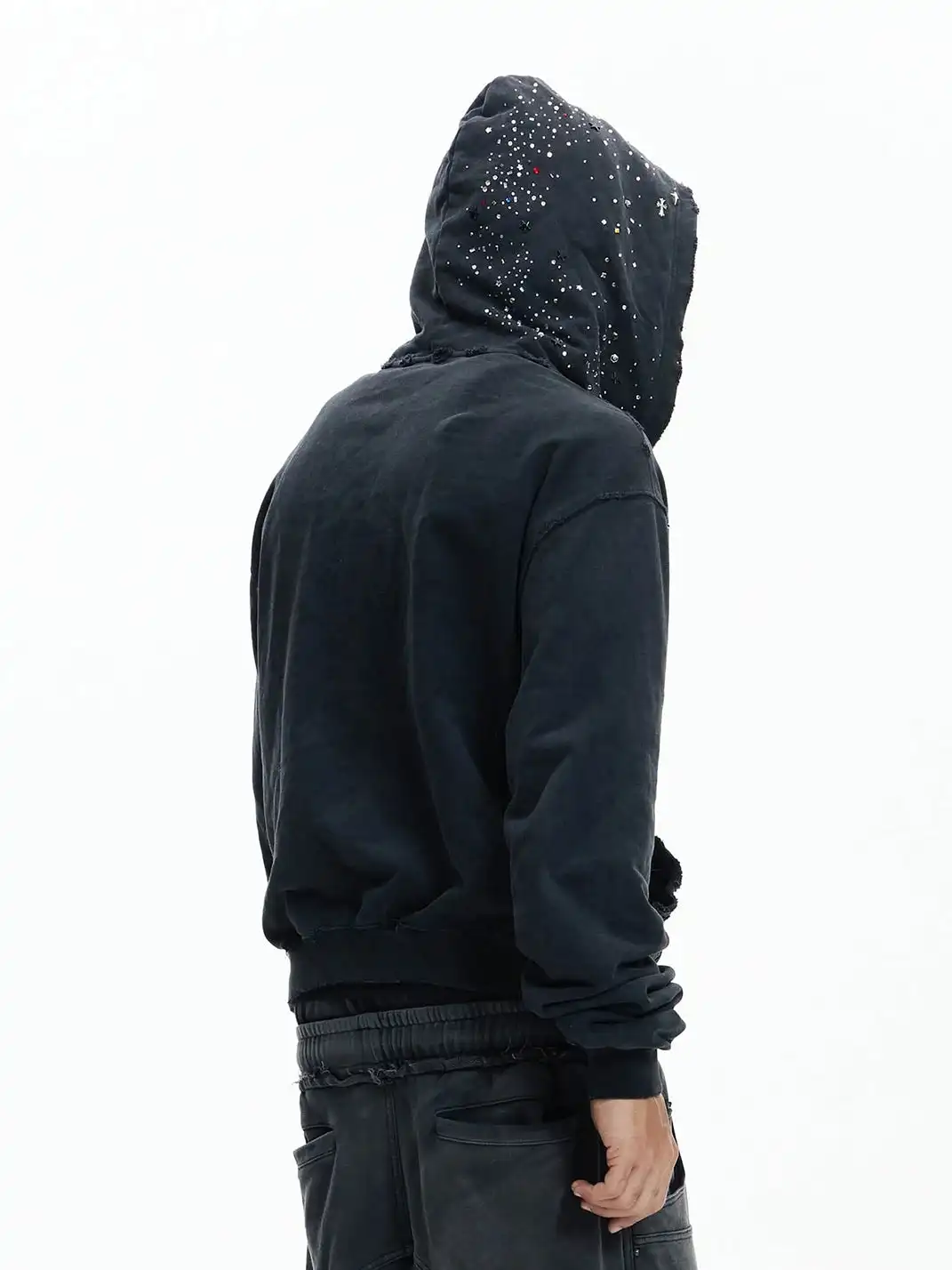 DND4DES丨Colorful Rhinestone Hoodie