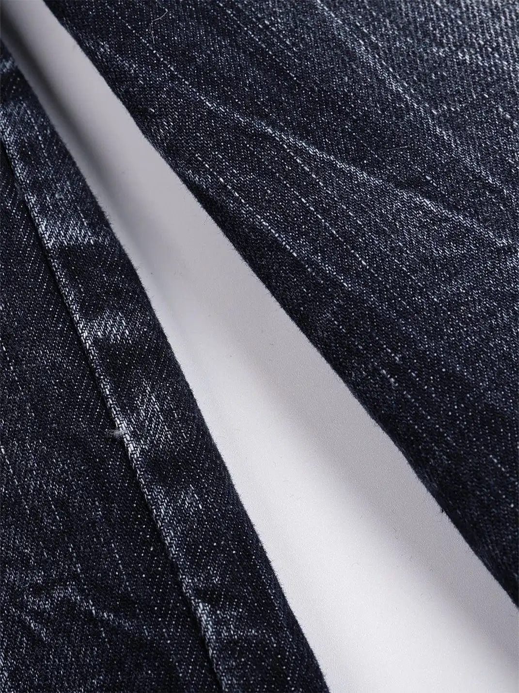 DND4DES丨Black Lightning Pattern Denim Jeans