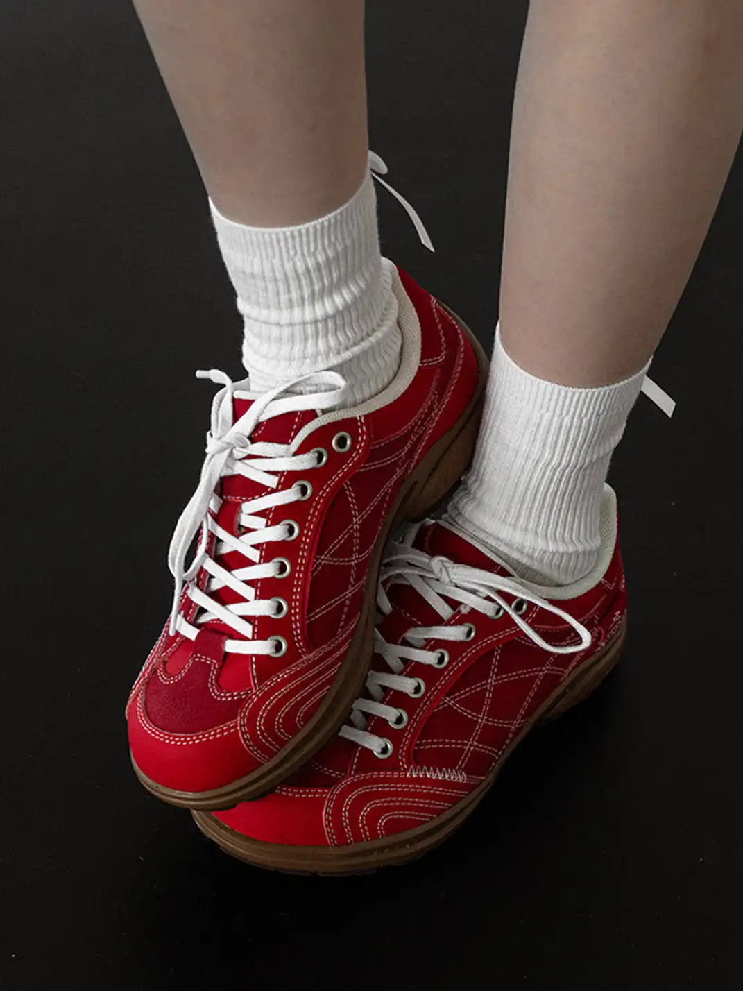 MULE DONKEY丨Duozuilv Vintage German Trainer Sneakers